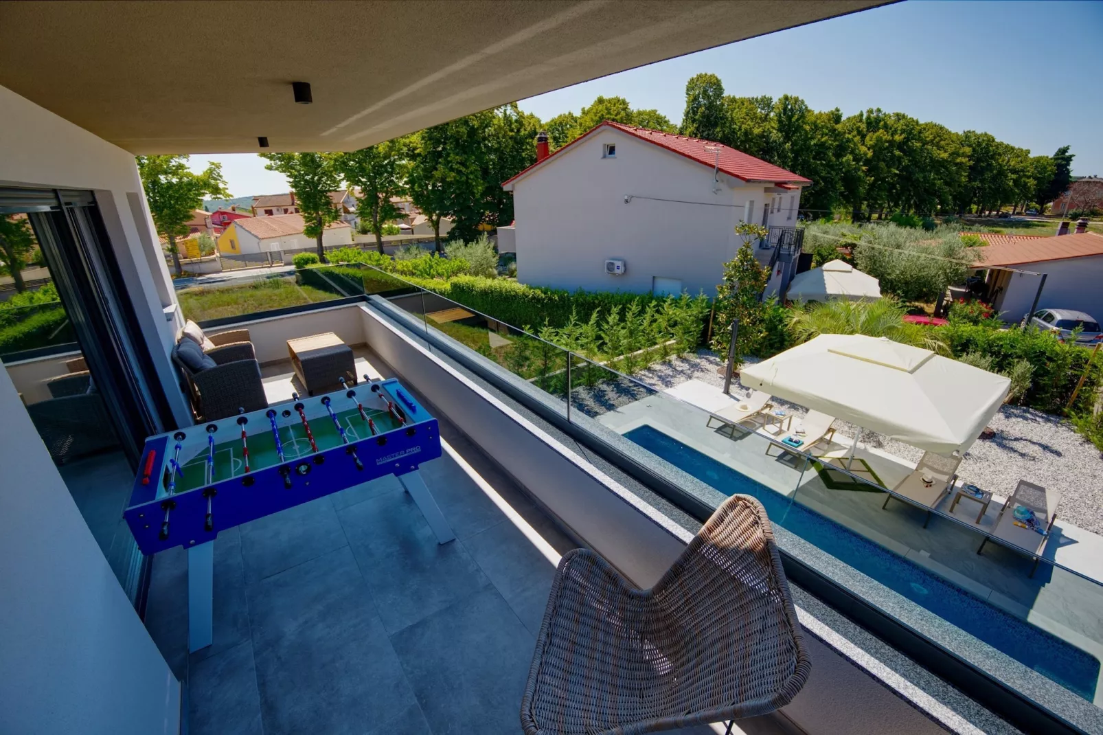 Villa Pieron-Terrasbalkon