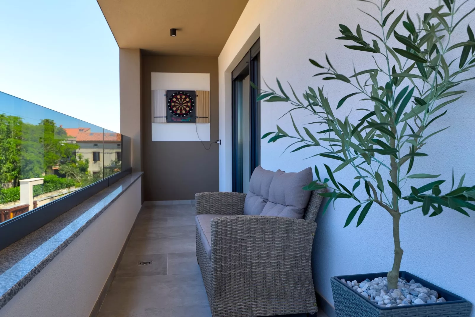 Villa Pieron-Terrasbalkon
