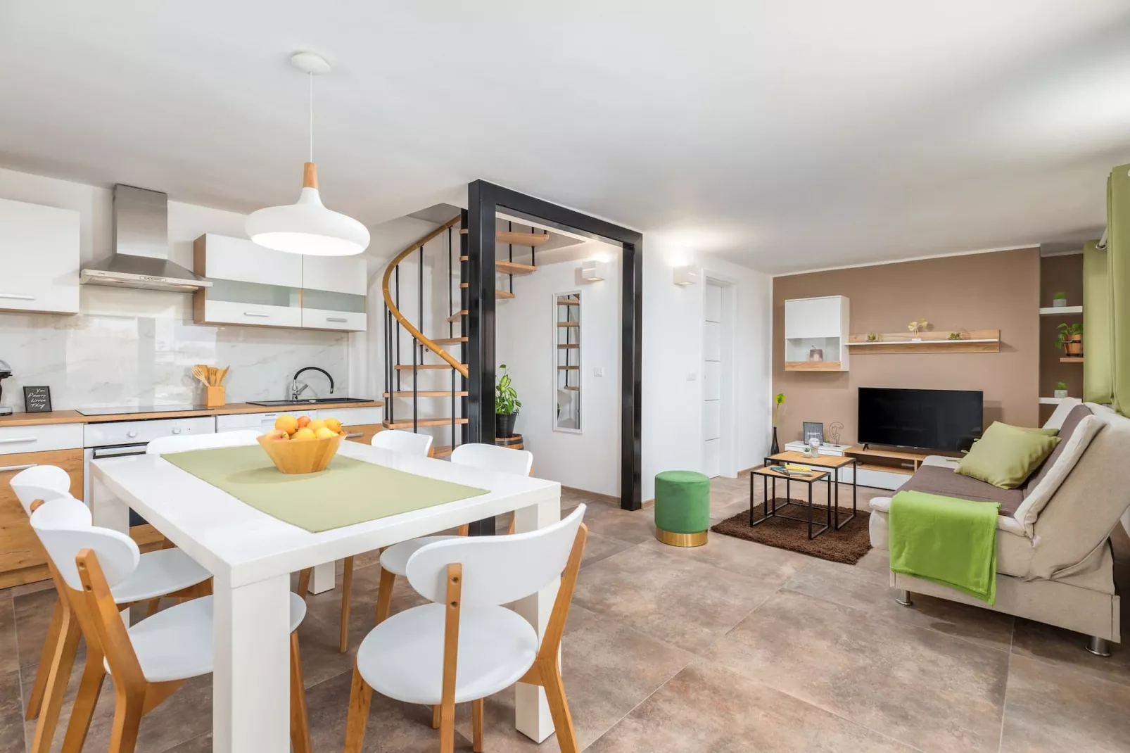 Holiday Home Dori with Big Garden-Woonkamer