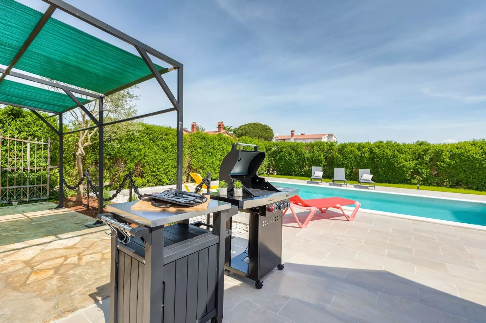 Holiday Home Dori with Big Garden-Terras