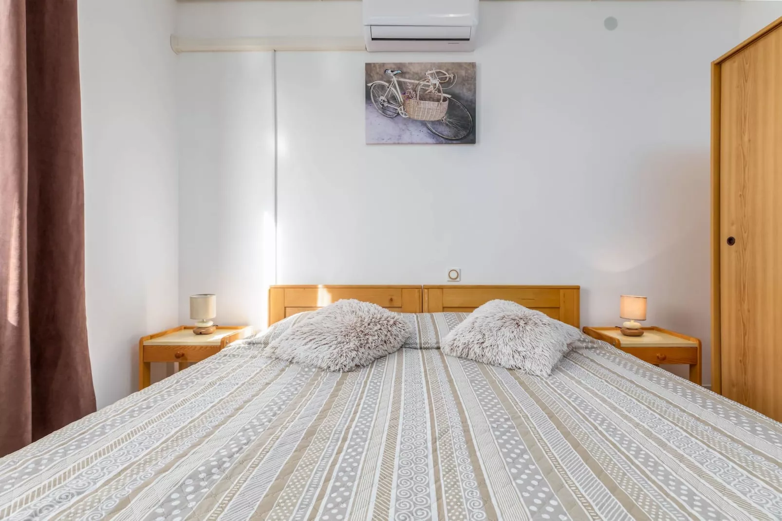 Kajfes A4 - One Bedroom Apartment with Terrace-Slaapkamer