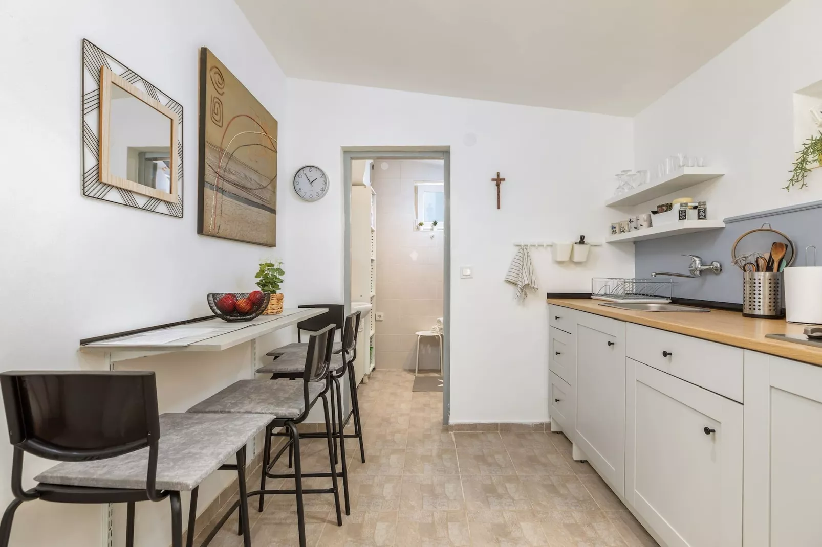 Eco Beach House Corinne-Keuken