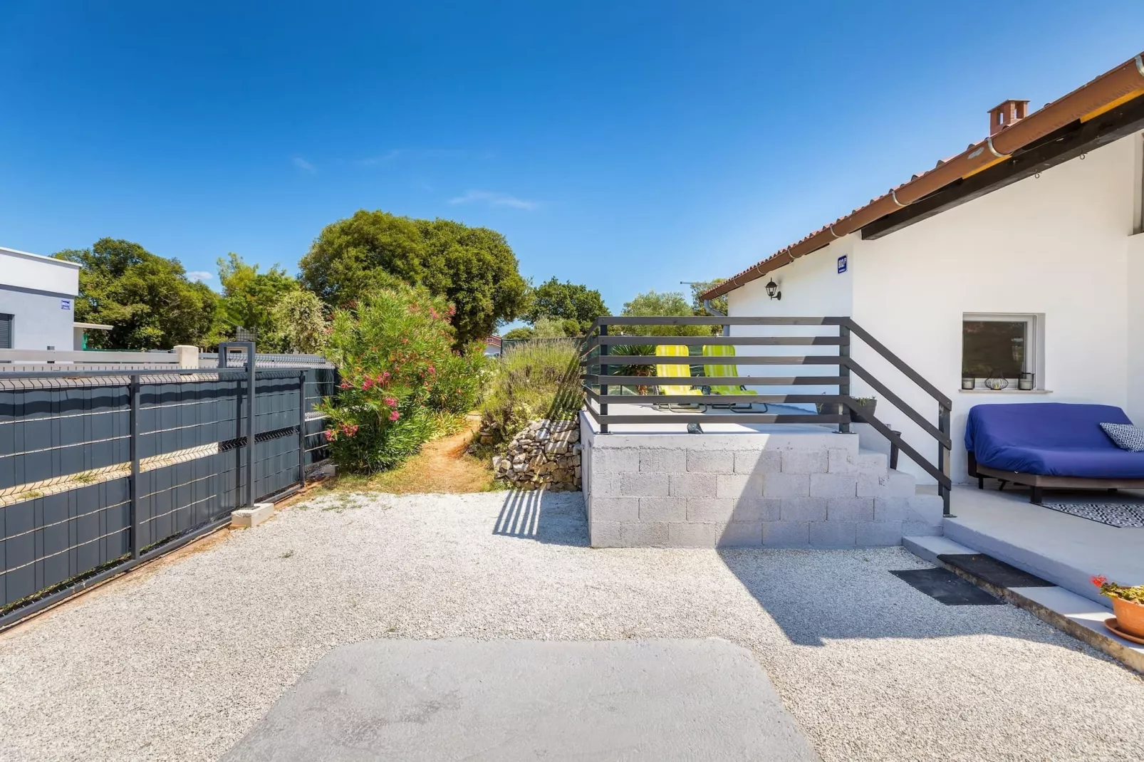 Eco Beach House Corinne-Tuinen zomer