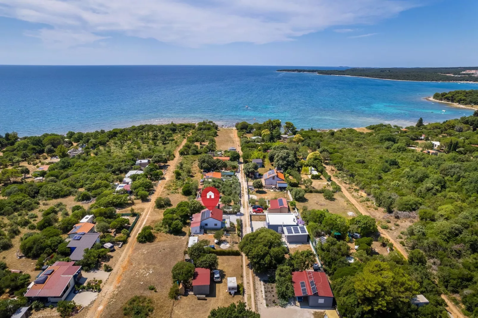 Eco Beach House Corinne-Buitenlucht