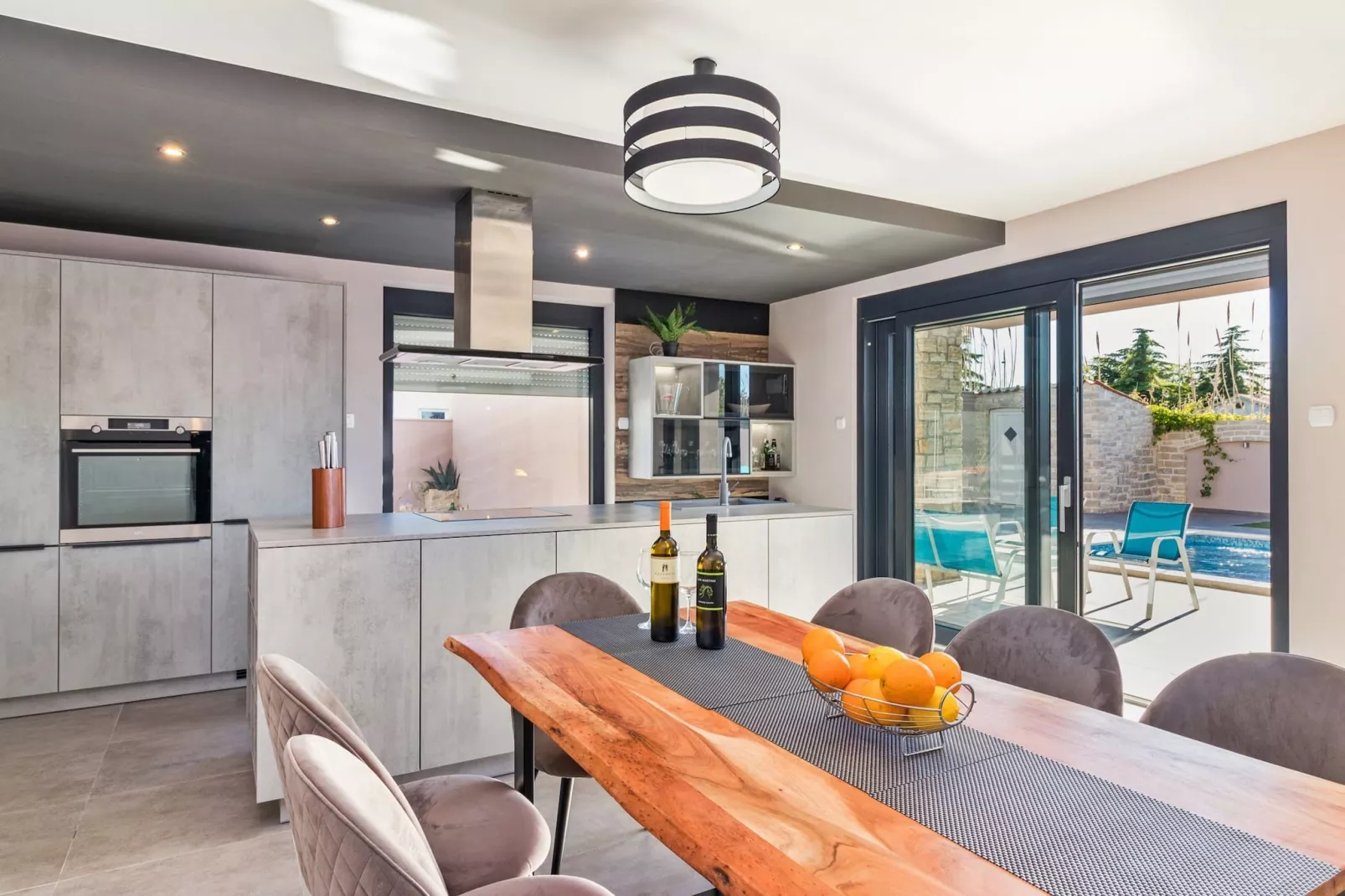 Beautiful Villa Philippo with Pool (publish)-Keuken