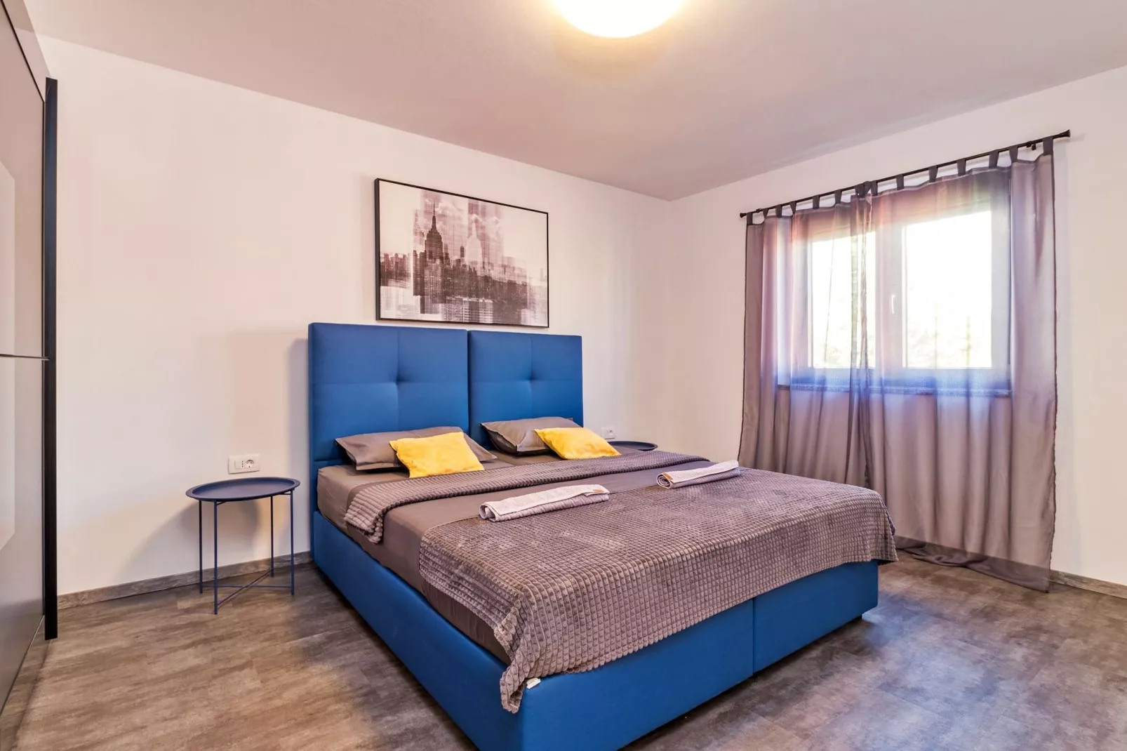 Beautiful Villa Nika with Pool-Slaapkamer