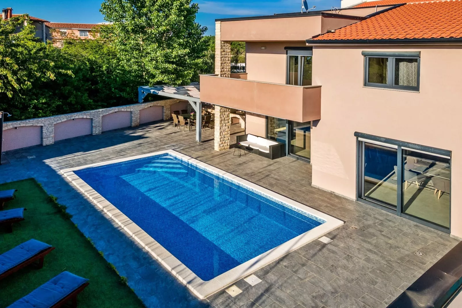 Beautiful Villa Nika with Pool-Zwembad