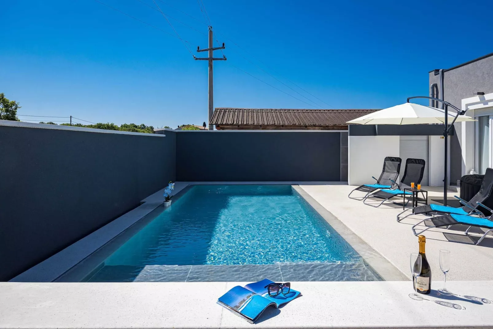 Villa Marsel (4+2) - Private Pool and Jacuzzi-Zwembad