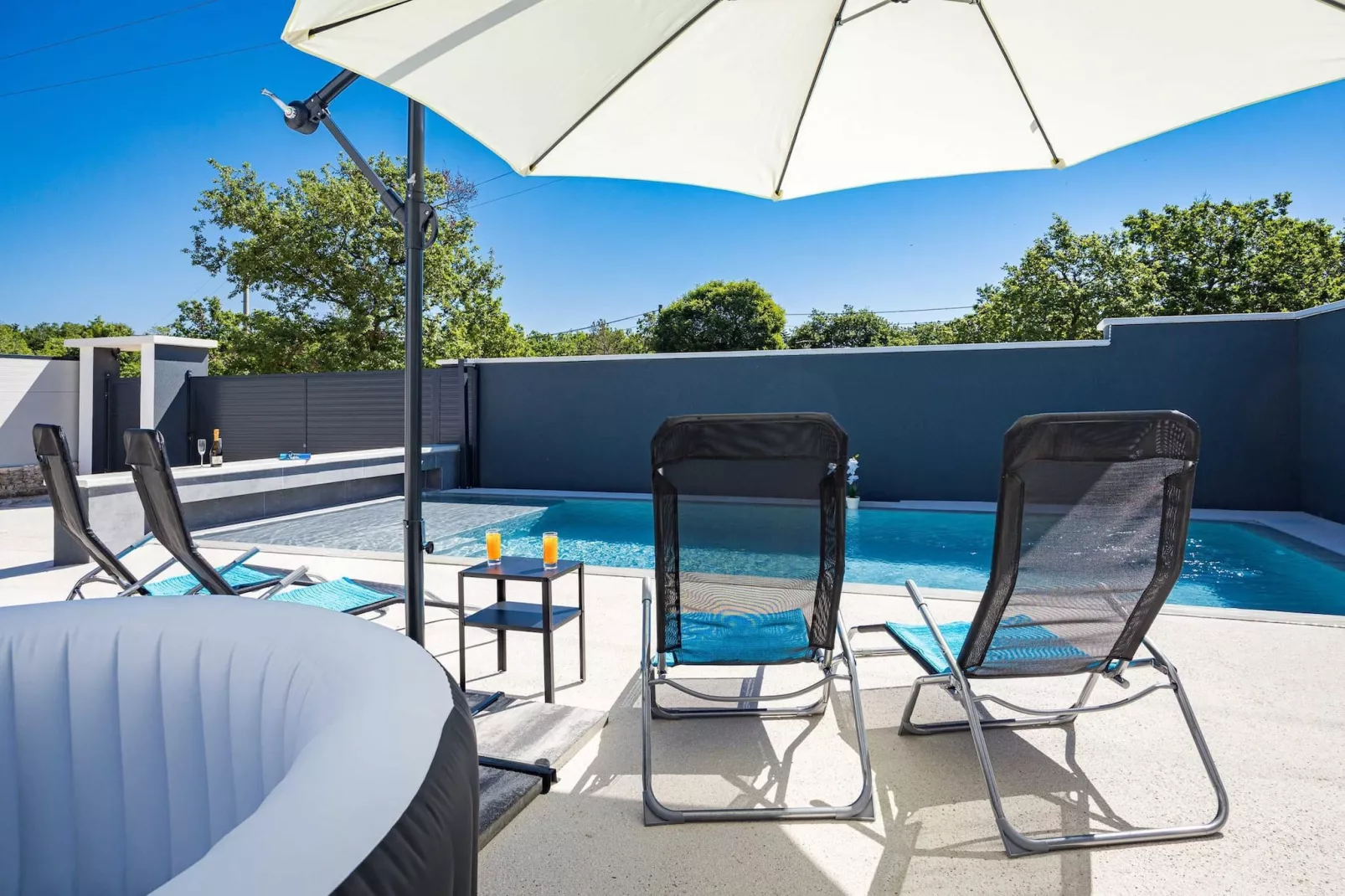 Villa Marsel (4+2) - Private Pool and Jacuzzi-Buitenlucht
