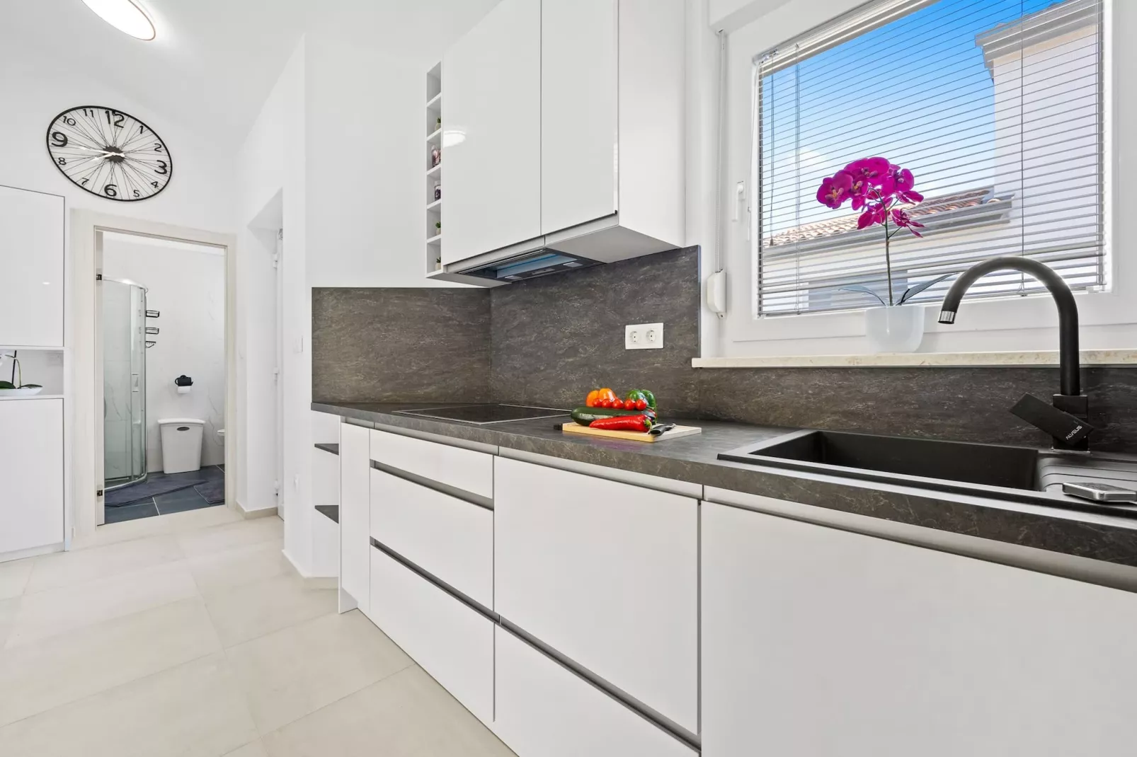 Barbariga Beach Apartment-Keuken