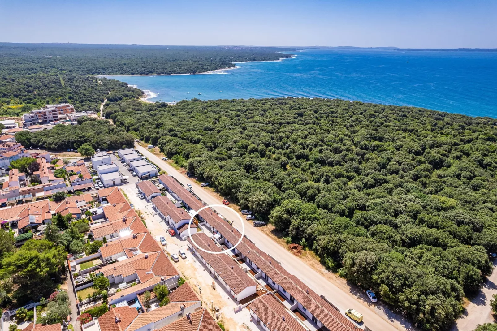 Barbariga Beach Apartment-Gebieden zomer 20km