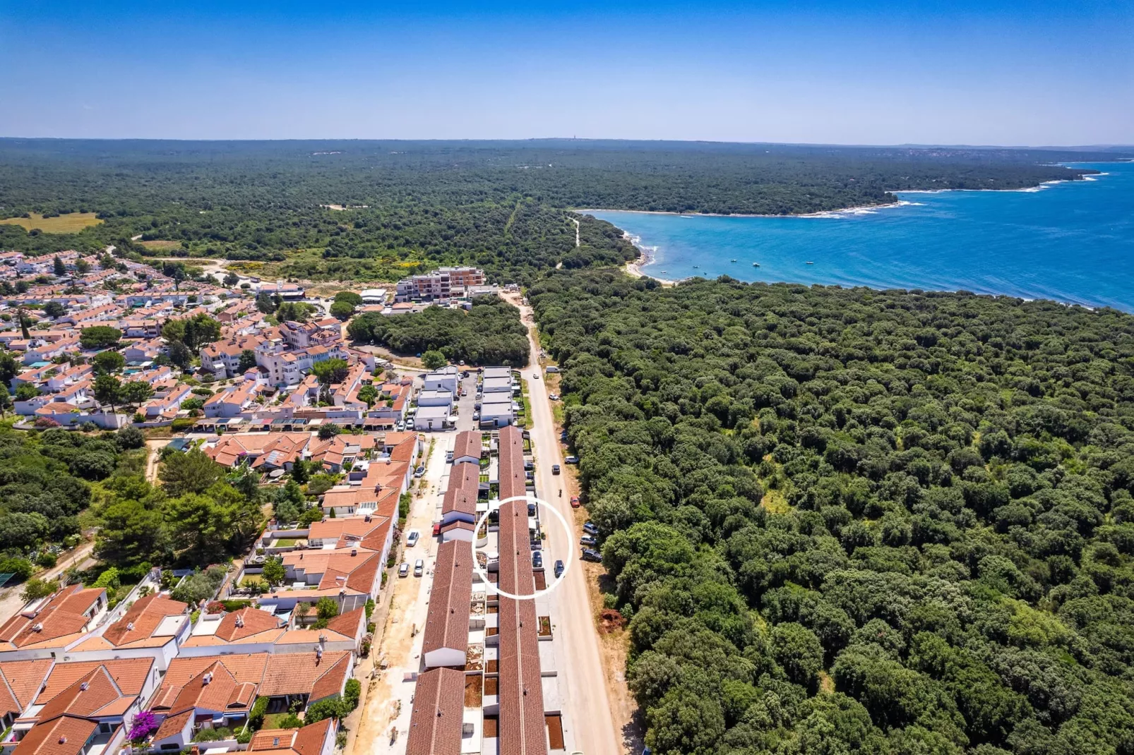 Barbariga Beach Apartment-Gebieden zomer 20km