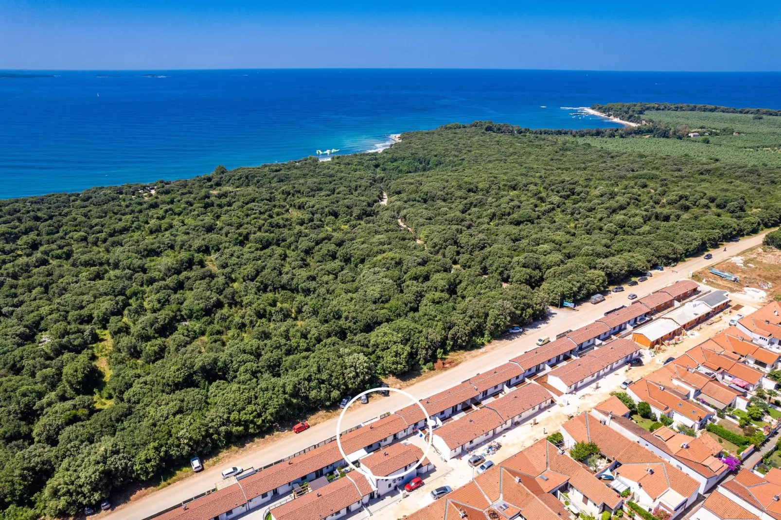 Barbariga Beach Apartment-Gebieden zomer 20km