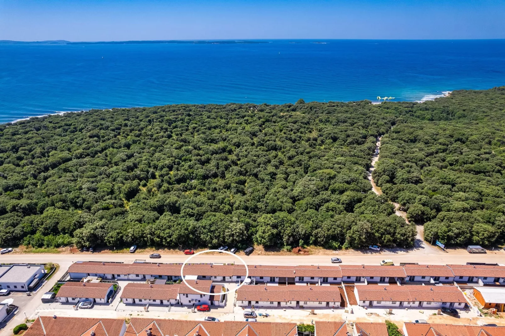 Barbariga Beach Apartment-Gebieden zomer 20km
