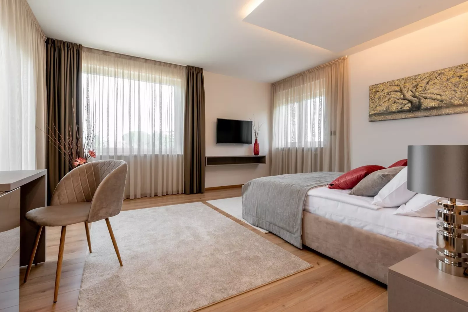 Luxurious Villa Laurea-Slaapkamer