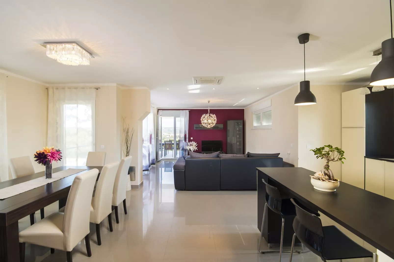 Villa Land with Private Pool-Keuken