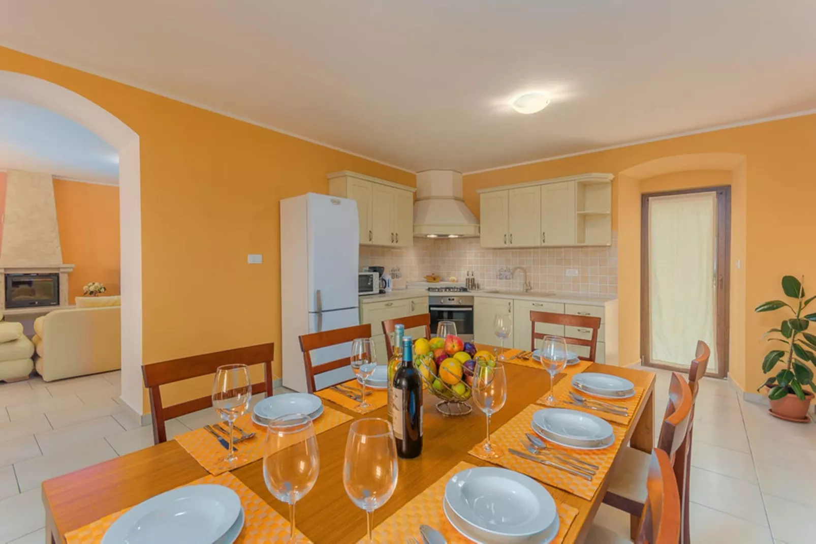 Santa Lucia - Villa with Private Pool & Sea View-Keuken