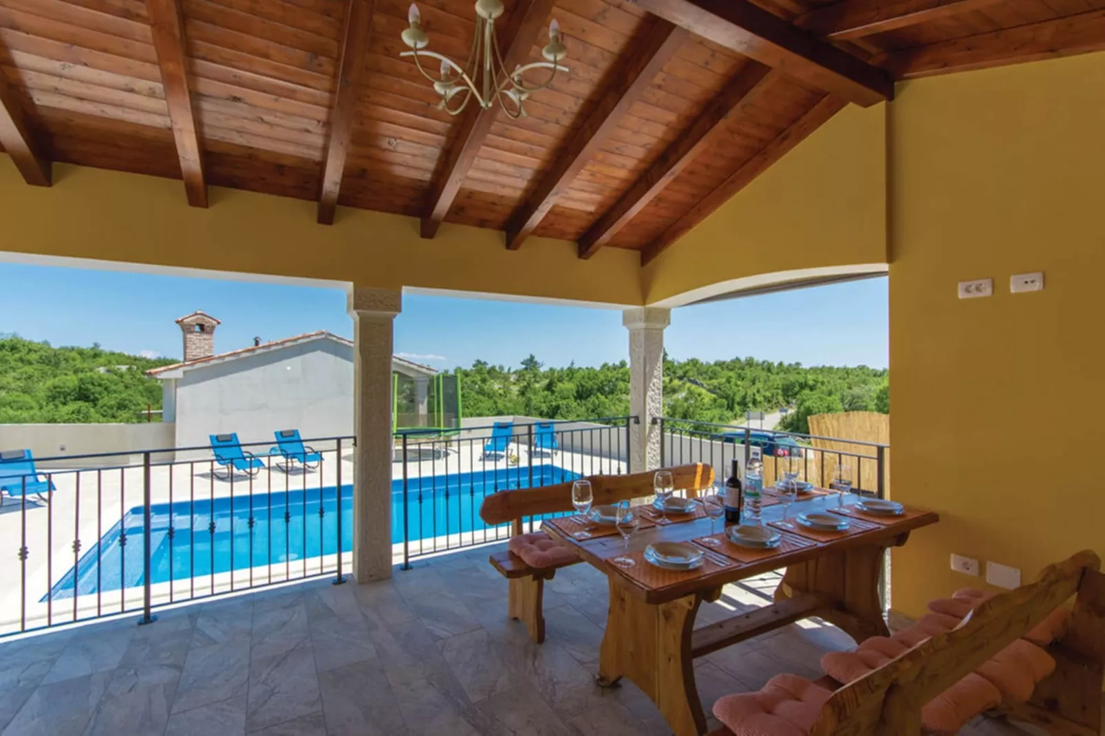 Santa Lucia - Villa with Private Pool & Sea View-Terras