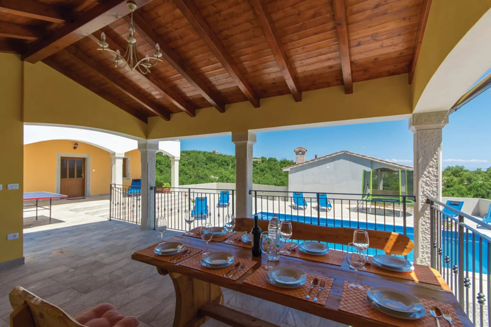 Santa Lucia - Villa with Private Pool & Sea View-Buitenlucht