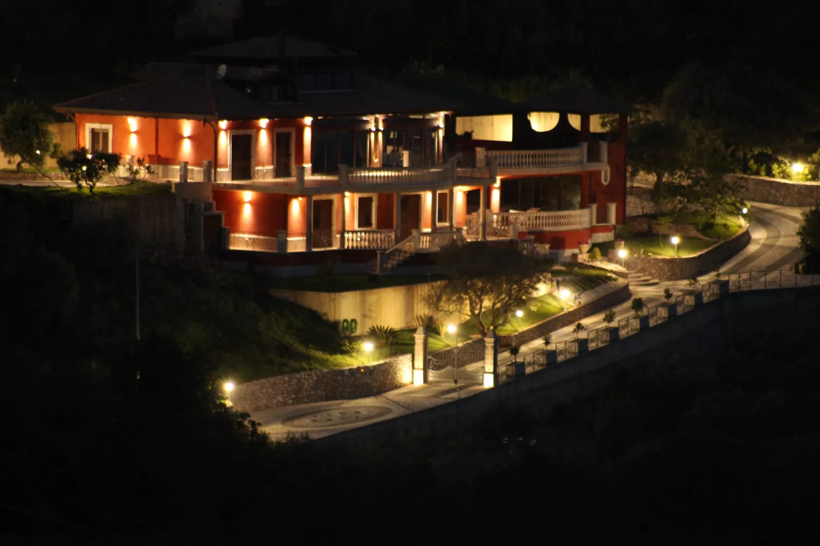 Villa Rosaria-Buitenkant zomer