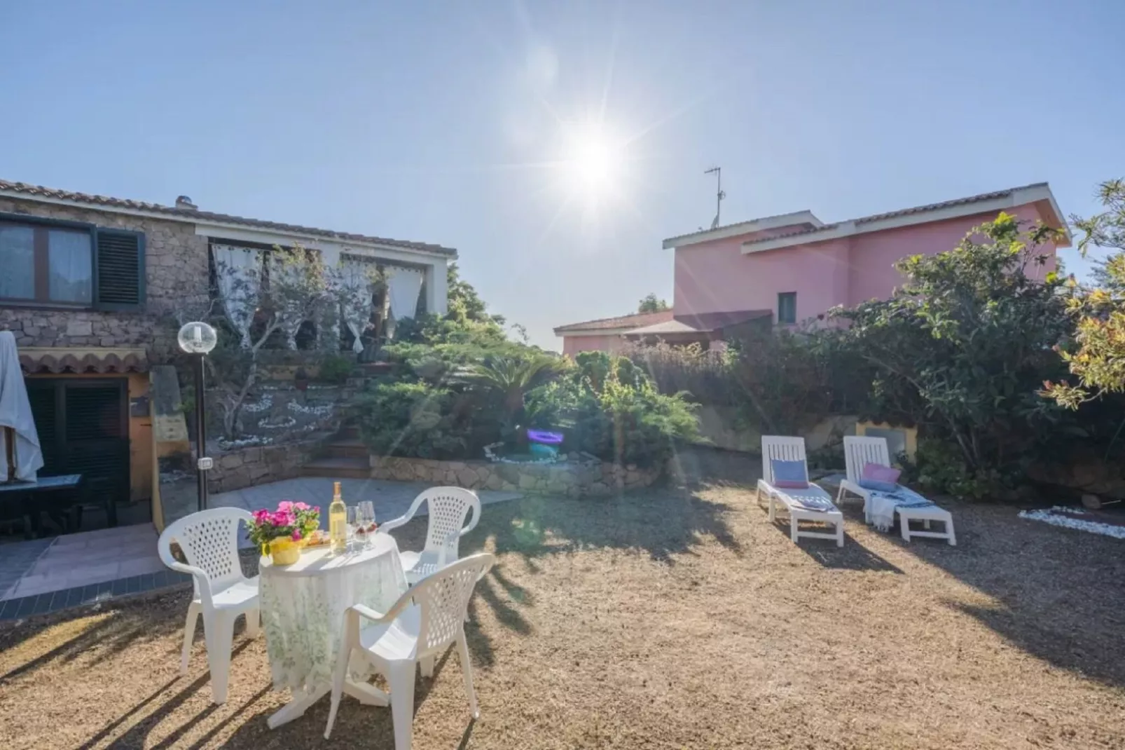 Casa Li Feruli-Tuinen zomer