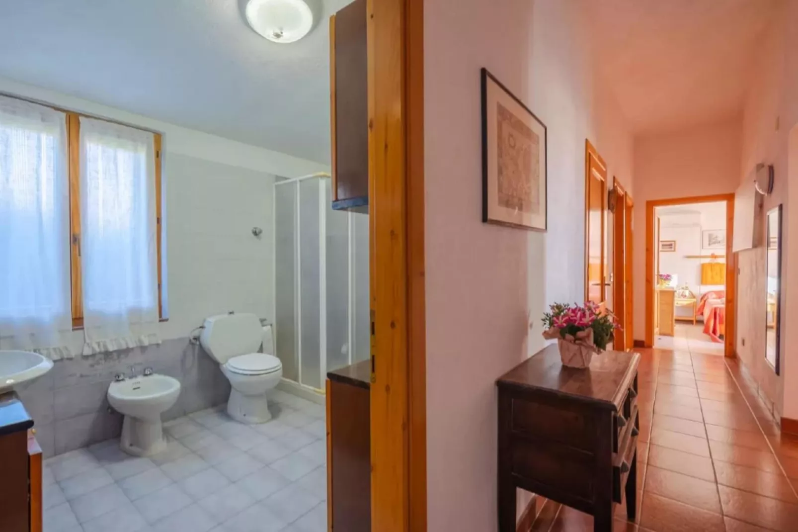 Casa Li Feruli-Badkamer