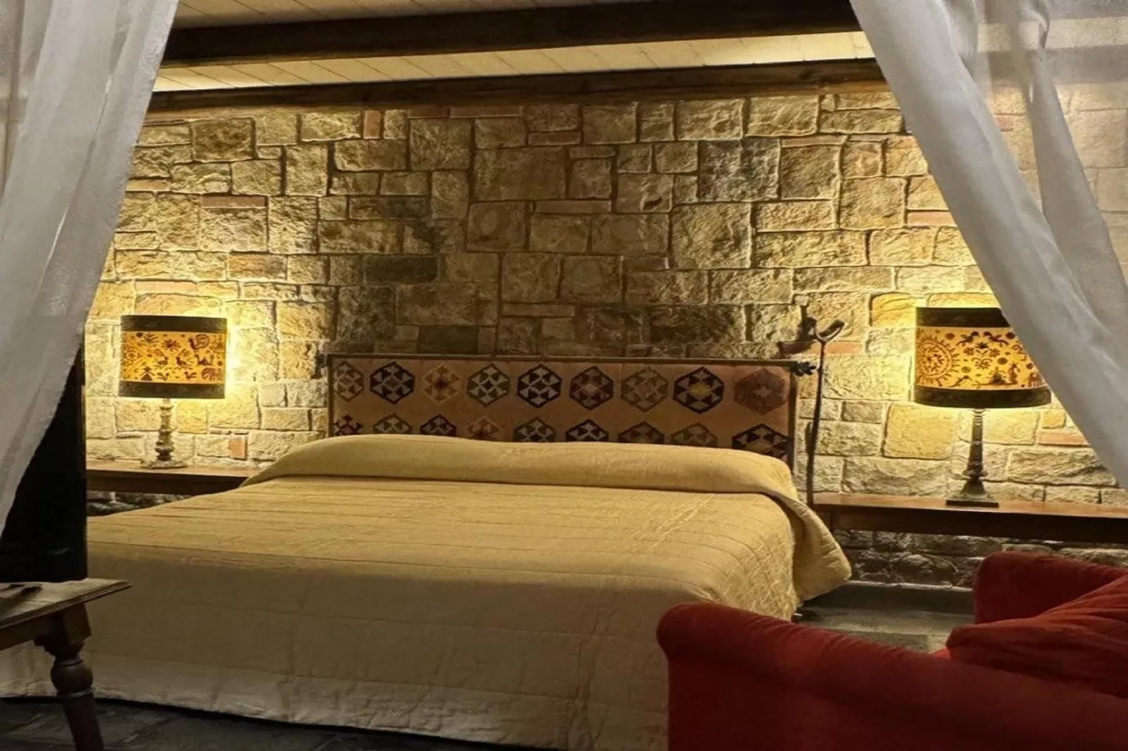 Villa Castelbuono-Slaapkamer