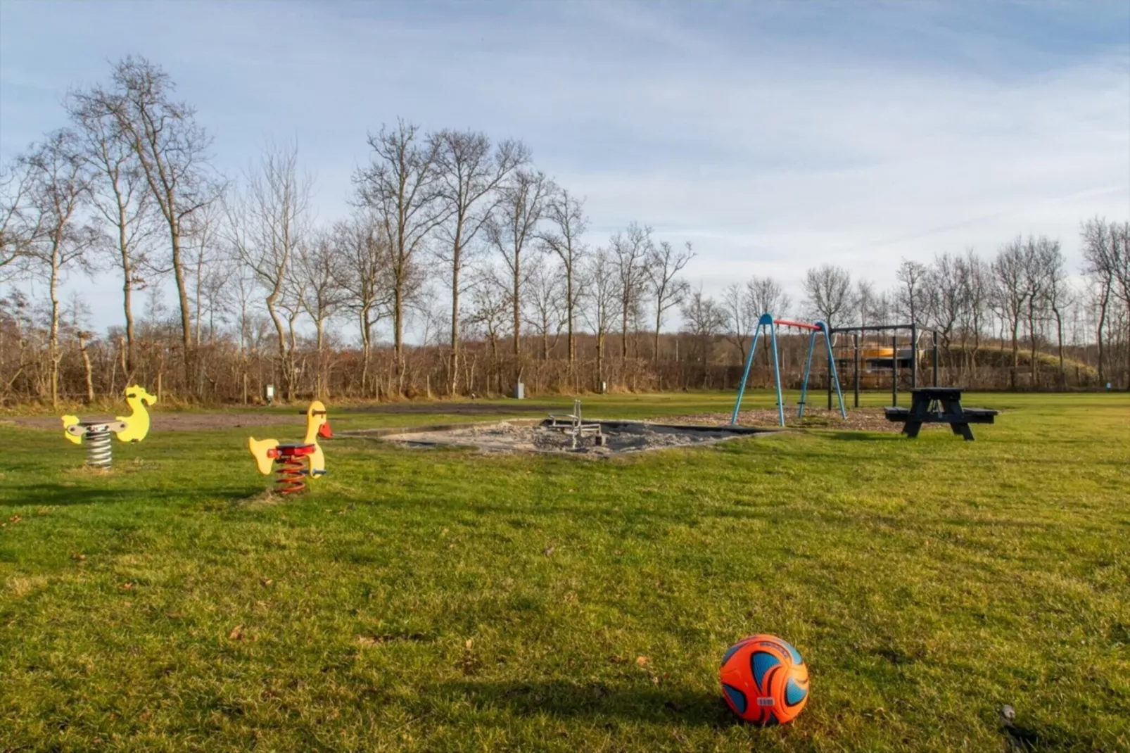 Chalet - Camping de Duinhoeve 'Bosdier'-Tuinen zomer