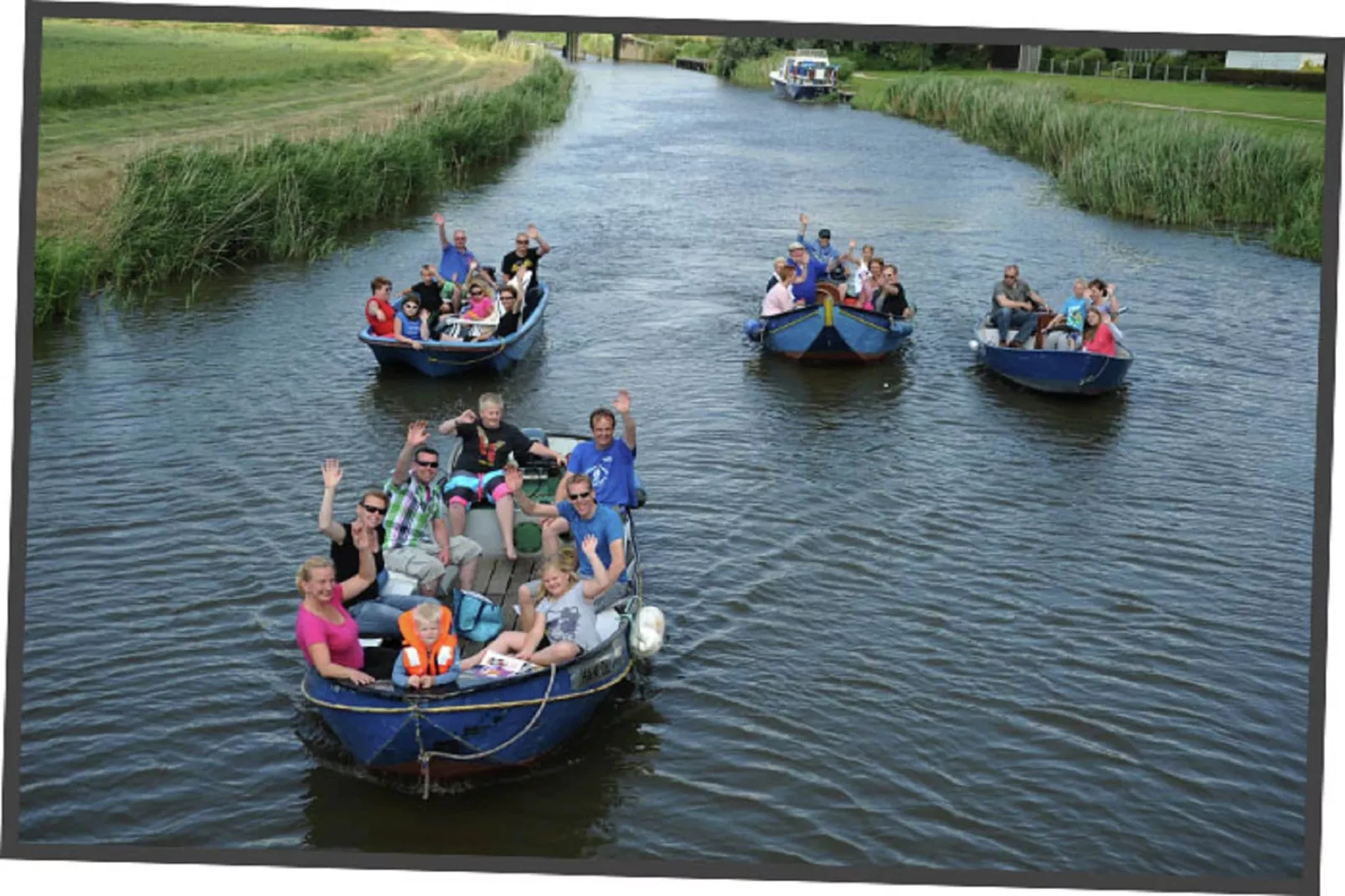 Bargereed 90-Gebieden zomer 20km