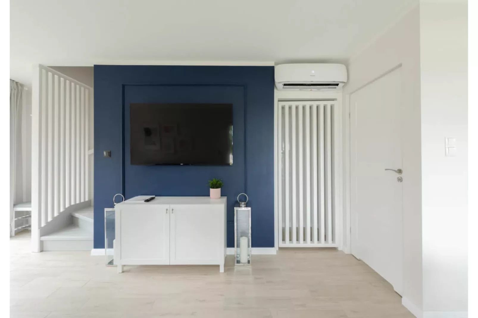 Villa Hoff Ferienhäuser Domek 5 Pers-Woonkamer