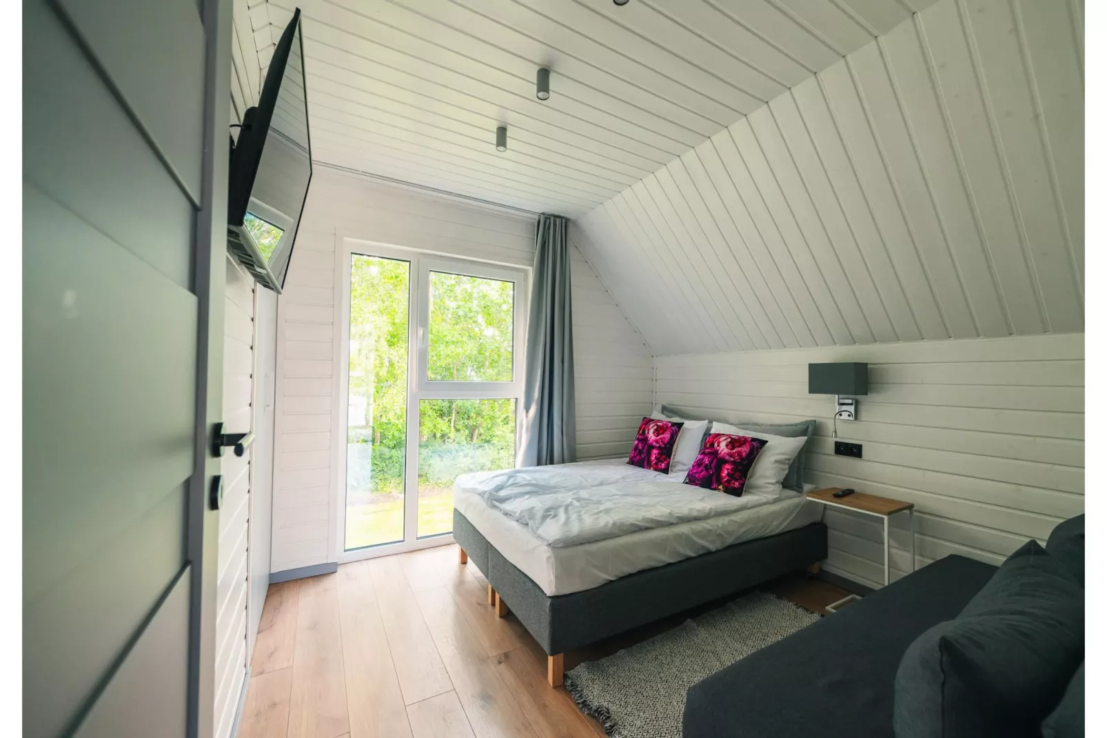 Villa Hoff Ferienhäuser Domek 5 Pers-Slaapkamer