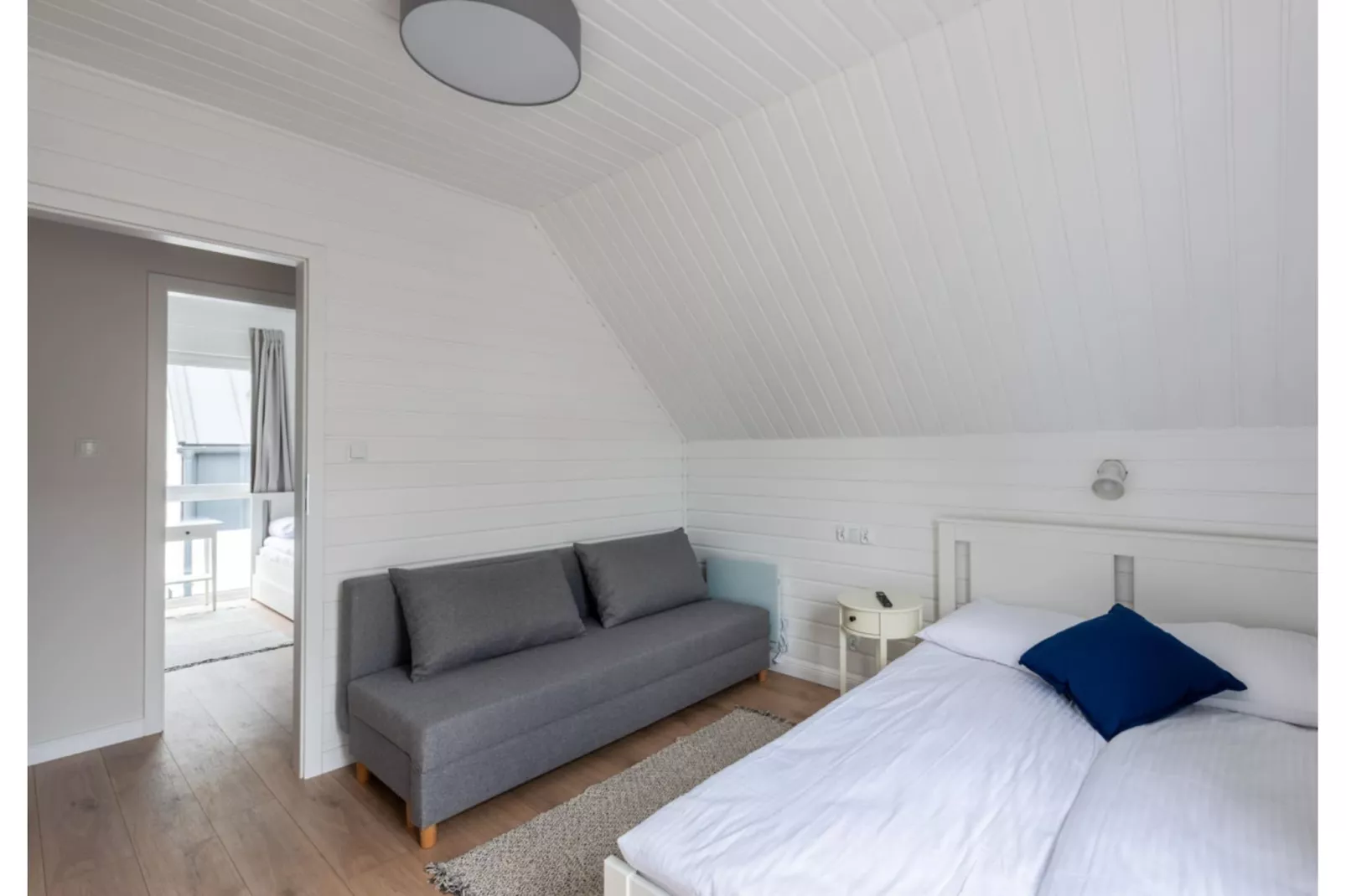 Villa Hoff Ferienhäuser Domek 5 Pers-Slaapkamer