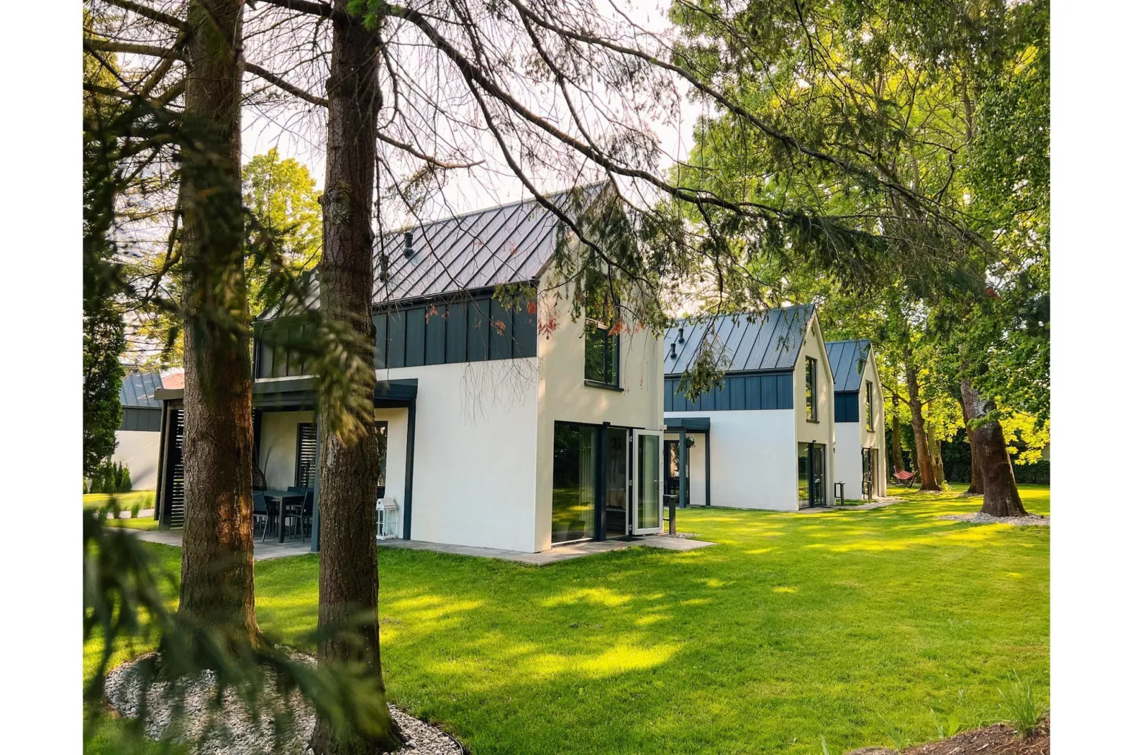 Villa Hoff Ferienhäuser Domek 5 Pers-Buitenkant zomer