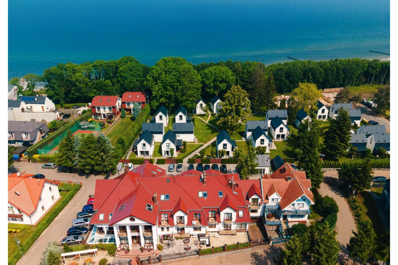 Villa Hoff Ferienhäuser Domek 5 Pers-Sfeer