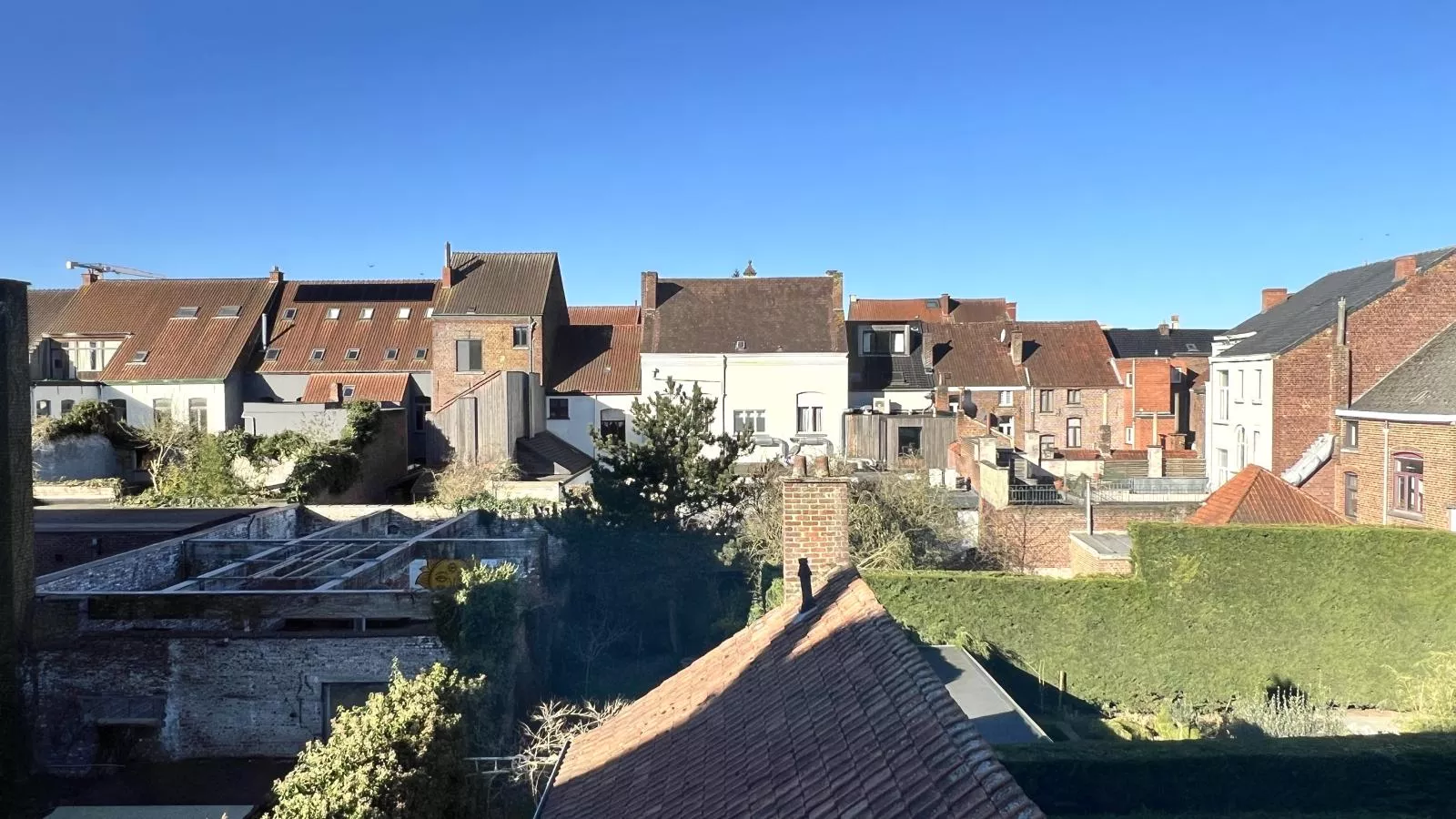 La Maison Bleue Ronse-Uitzicht zomer