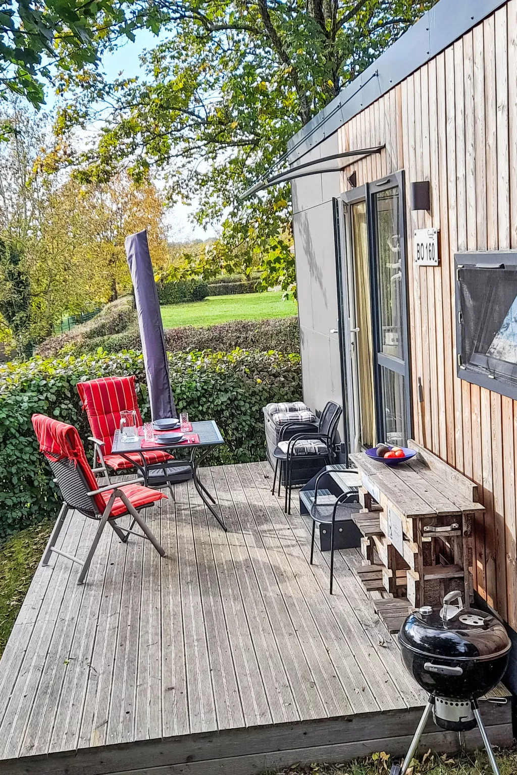 Tiny Haus Auszeit am See-Buiten
