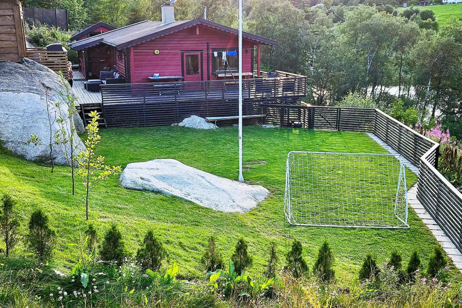 6 Personen vakantie huis in lyngdal-Buitenlucht