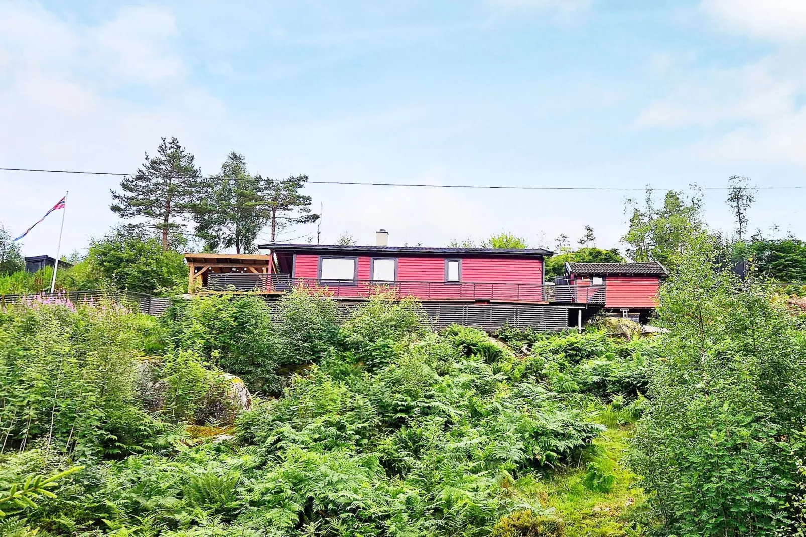 6 Personen vakantie huis in lyngdal-Buitenlucht