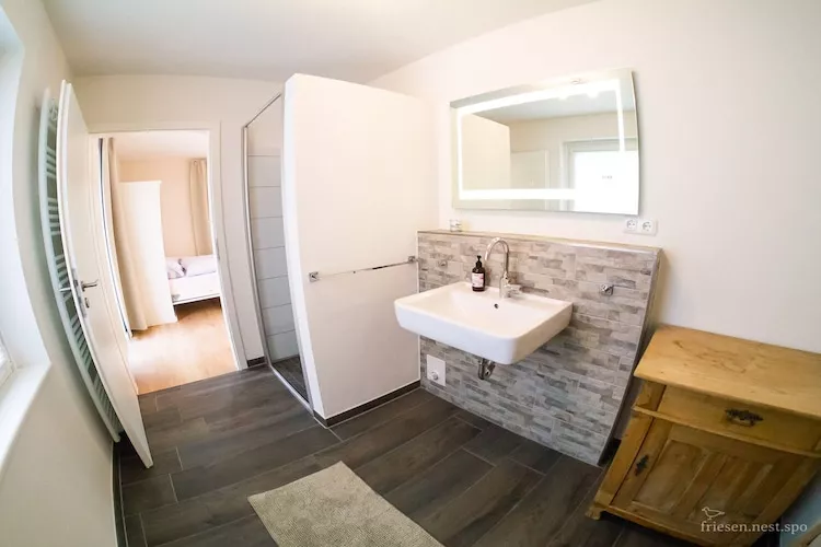 Ferienwohnung FriesennestSPO St Peter-Ording-Badkamer