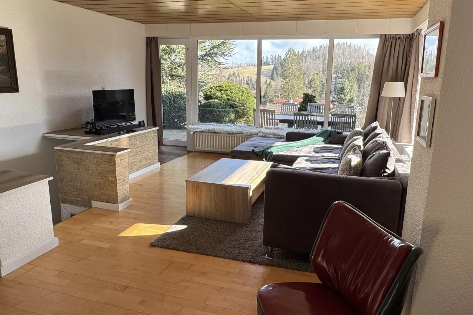 Bärenhütte 9 Personen-Woonkamer