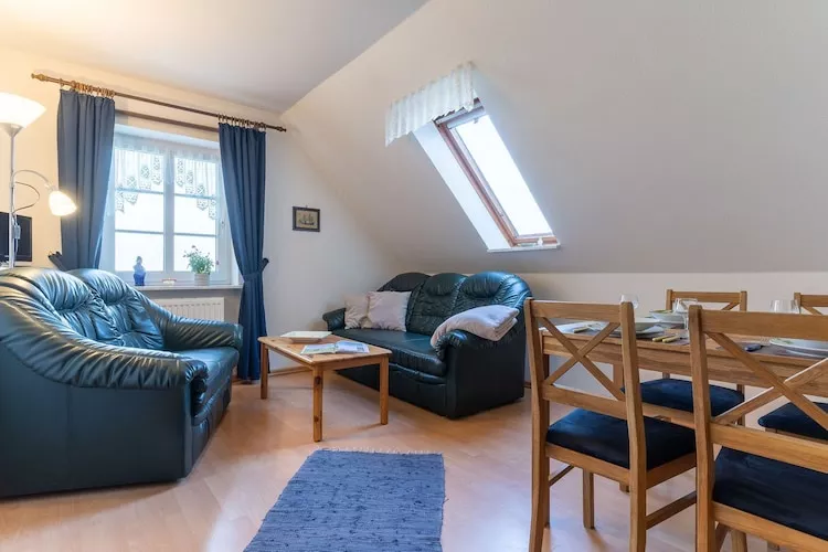 Ferienwohnung De ole Krabbenfischer Tönning-Woonkamer
