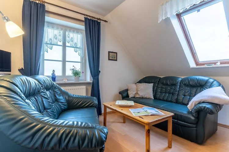 Ferienwohnung De ole Krabbenfischer Tönning-Woonkamer