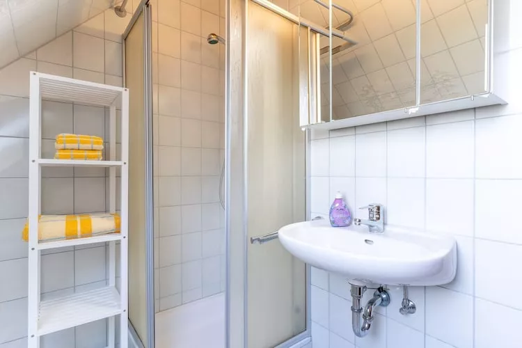 Ferienwohnung De ole Krabbenfischer Tönning-Badkamer