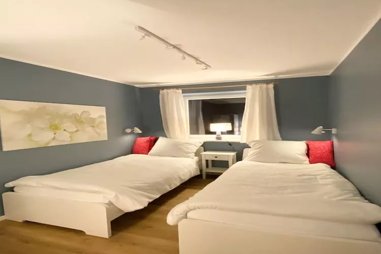 Ferienwohnung Deichglück 4 Pers-Slaapkamer