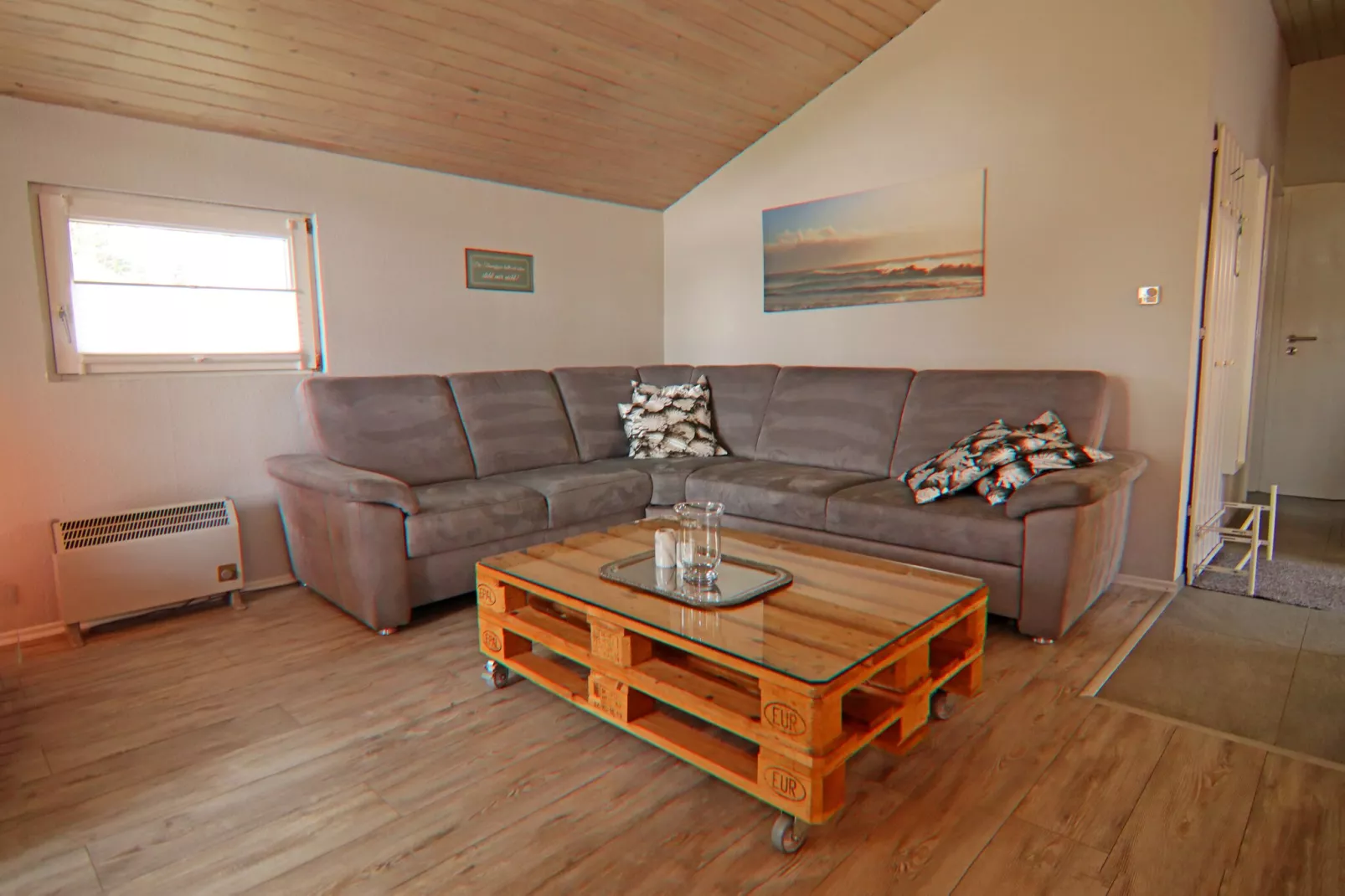 Ferienhaus in Hünning-Woonkamer