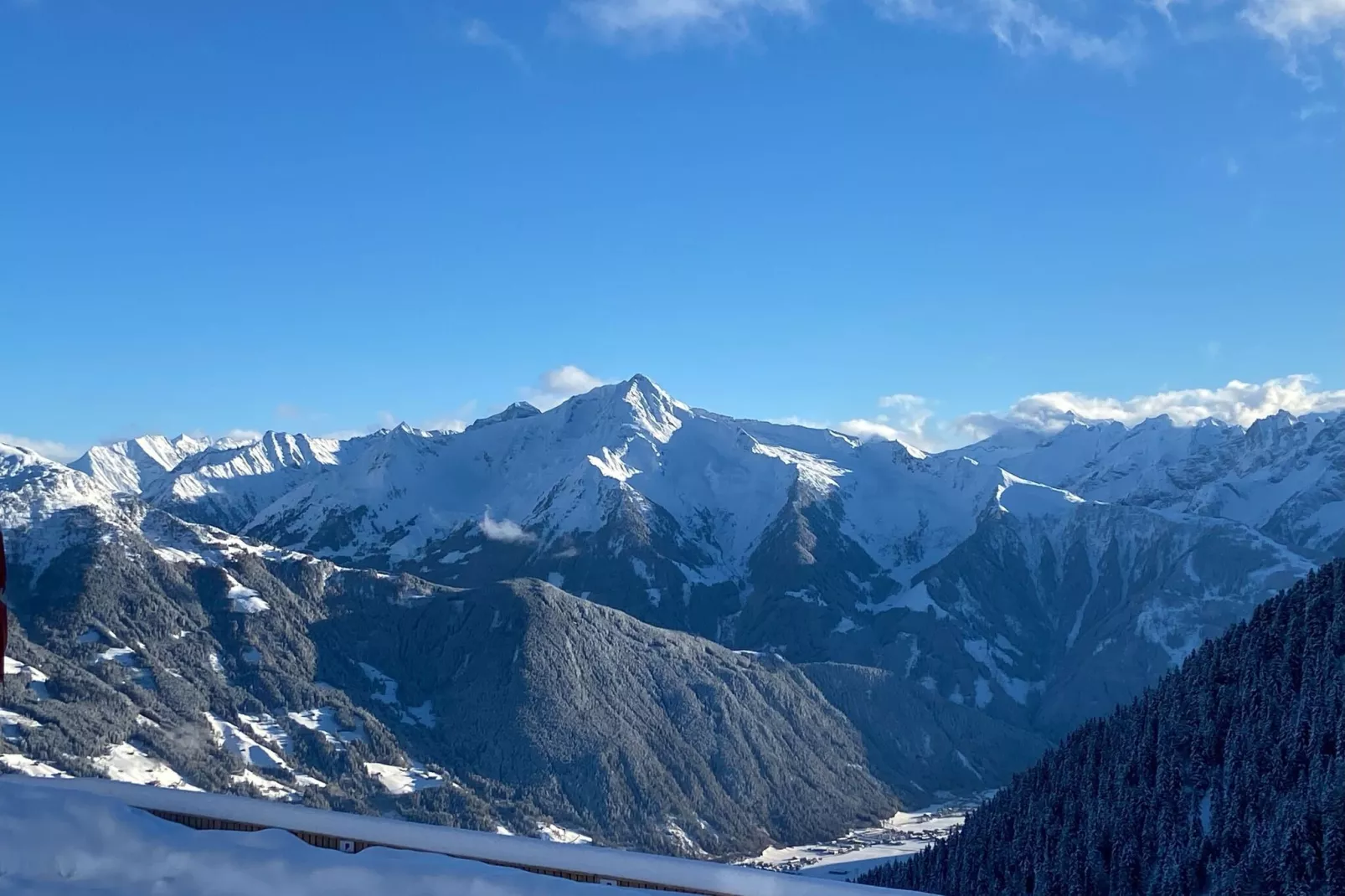 Ferienhaus Hirschbichlalm 8 Personen-Uitzicht winter