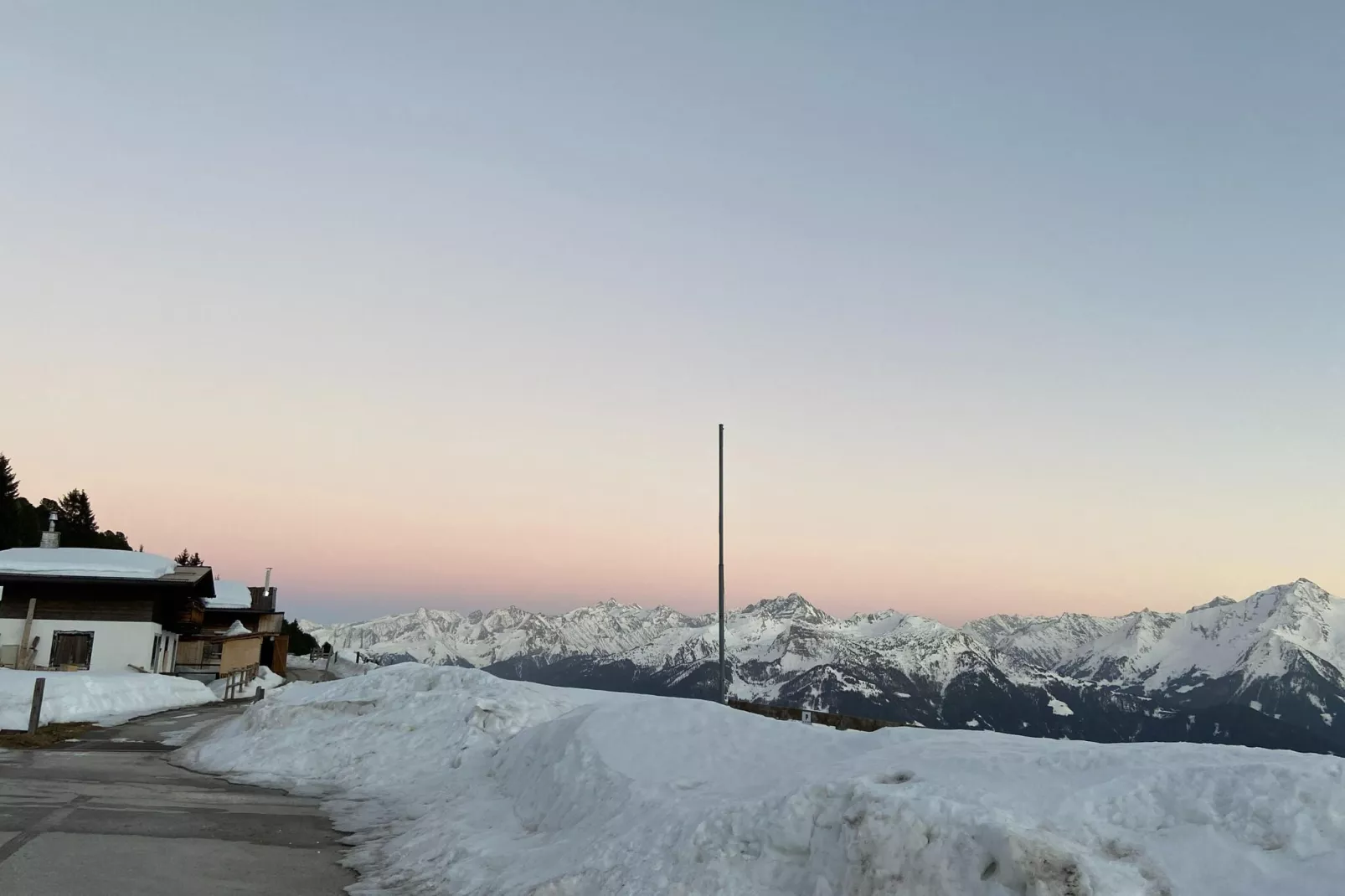 Ferienhaus Hirschbichlalm 8 Personen-Exterieur winter