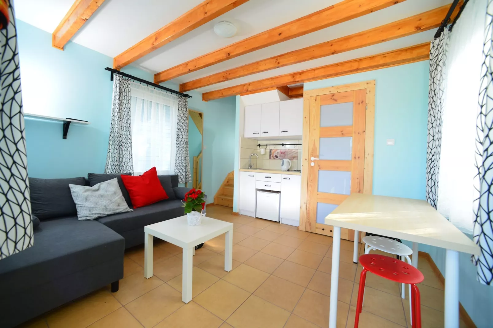 Modern Holiday homes Rewal-Woonkamer
