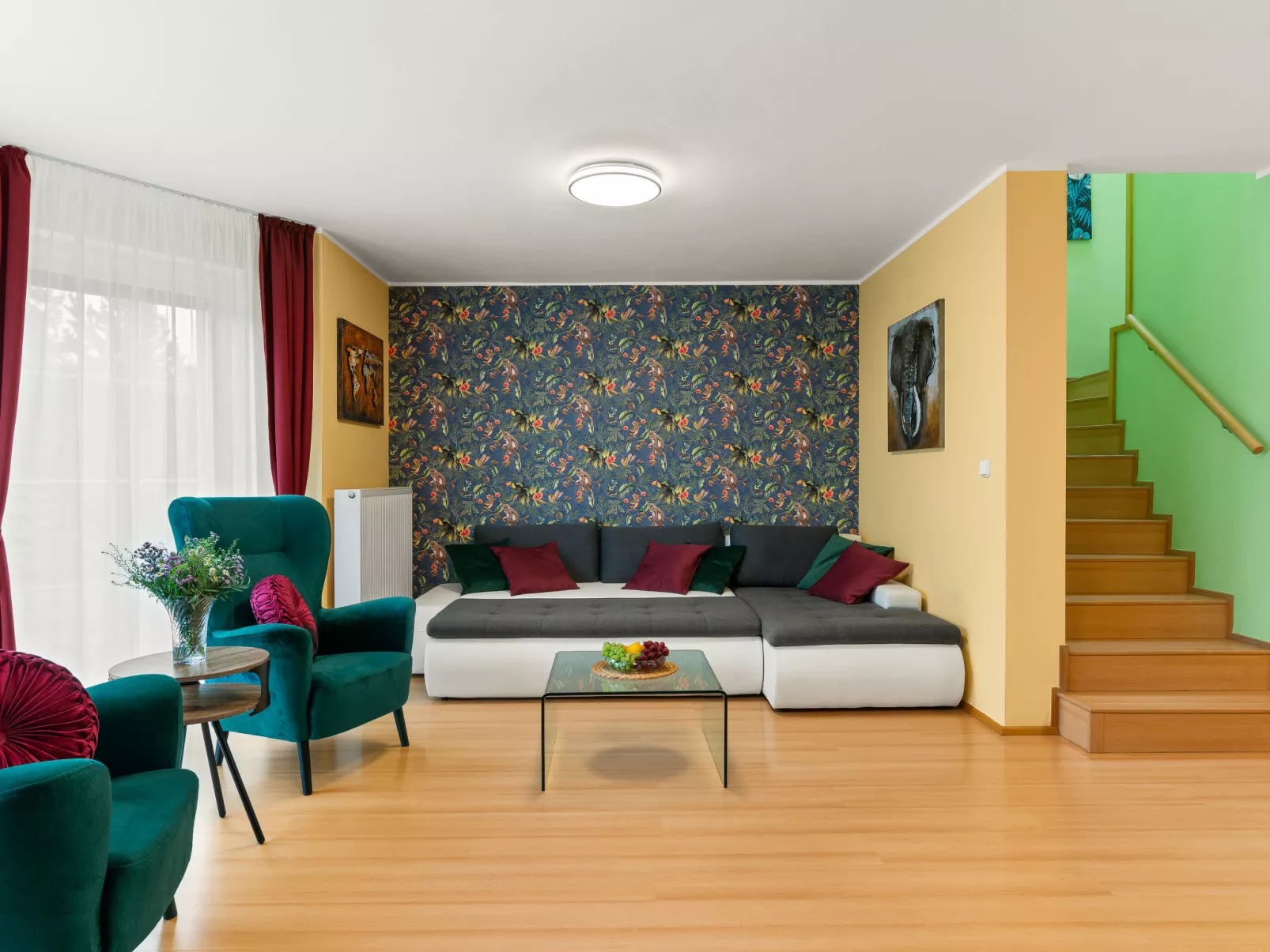 Garden & Terrace Villa-Binnen