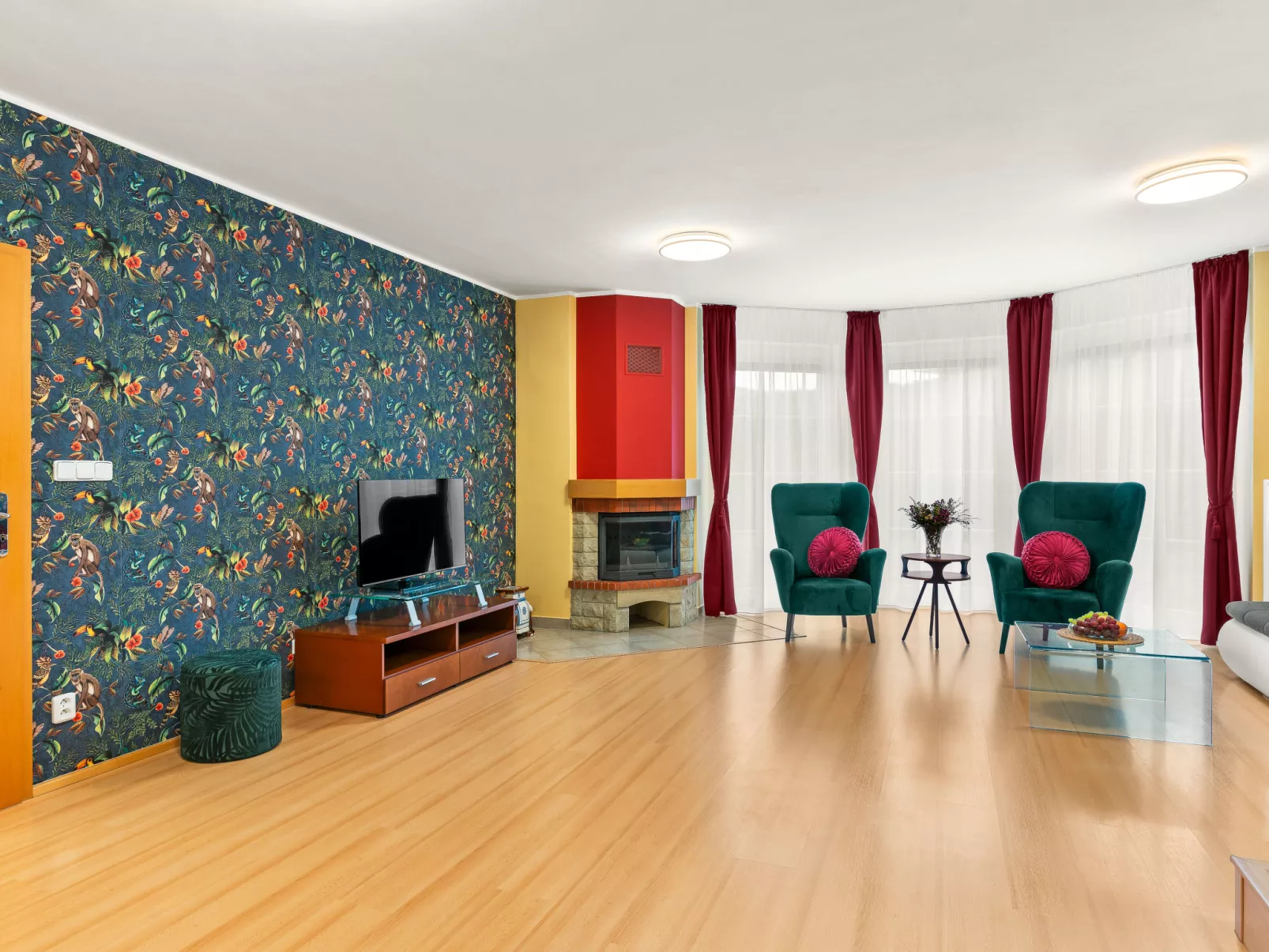 Garden & Terrace Villa-Binnen